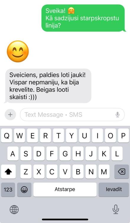 Permanentais grims acīm — klientes atsauksme Nr. 5