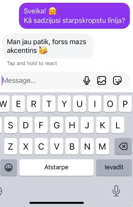 Permanentais grims acīm — klientes atsauksme Nr. 6