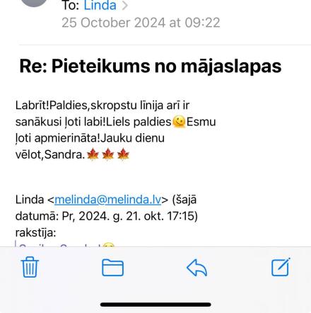 Permanentais grims acīm — klientes atsauksme Nr. 8
