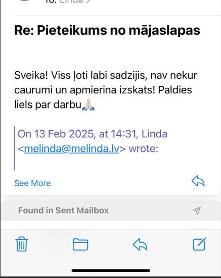 Permanentais grims lūpām — klientes atsauksme Nr. 8