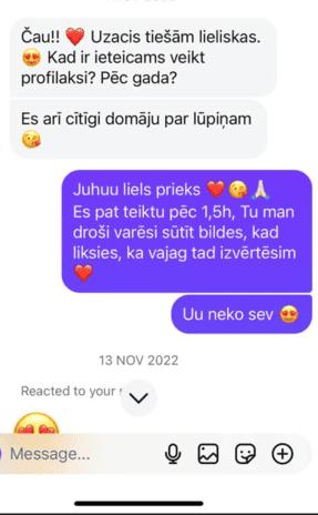 Permanentais grims uzacīm — klientes atsauksme Nr. 6