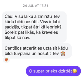 Atsauksme par permanento grimu uzacīm