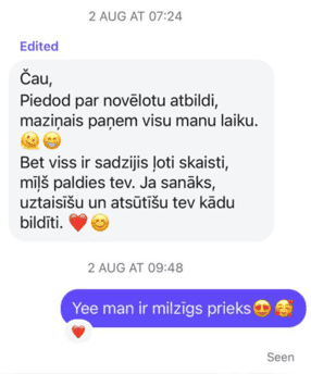 Atsauksme par permanento grimu uzacīm