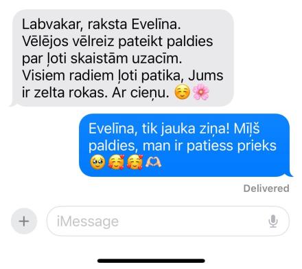 Uzacu laminēšana — klientes atsauksme Nr. 9